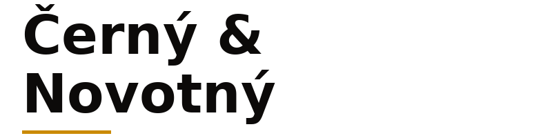 Černý & Novotný logo